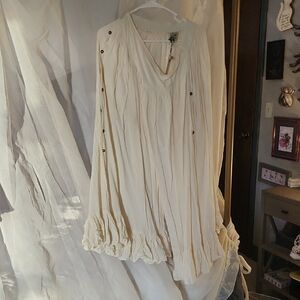 Chic Cream Women's Pants One Size Jaded Gypsy Nwt